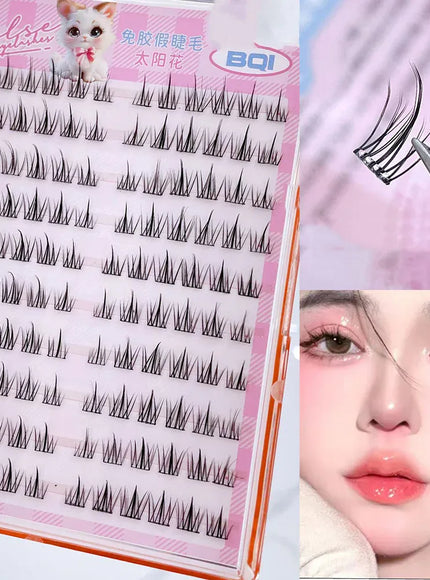 KissICON B7692 KissIcon False Eyelashes 10-12mm C Curl - Self