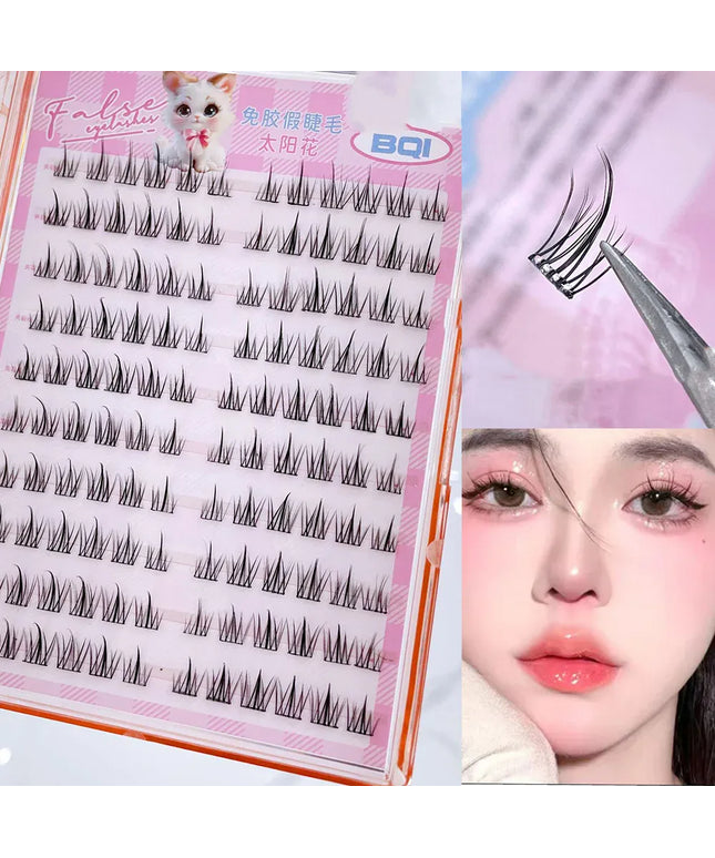 KissICON B7692 KissIcon False Eyelashes 10-12mm C Curl - Self