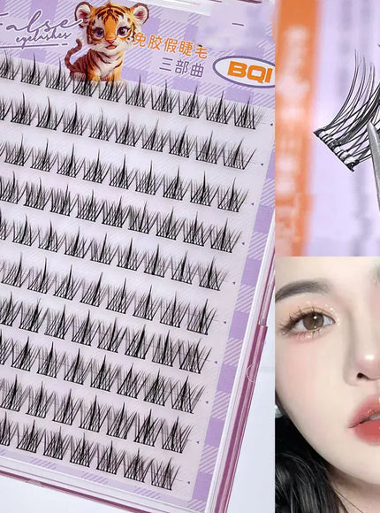 KissICON B7693 KissIcon False Eyelashes 10-12mm C Curl - Self