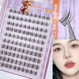 KissICON B7693 KissIcon False Eyelashes 10-12mm C Curl - Self
