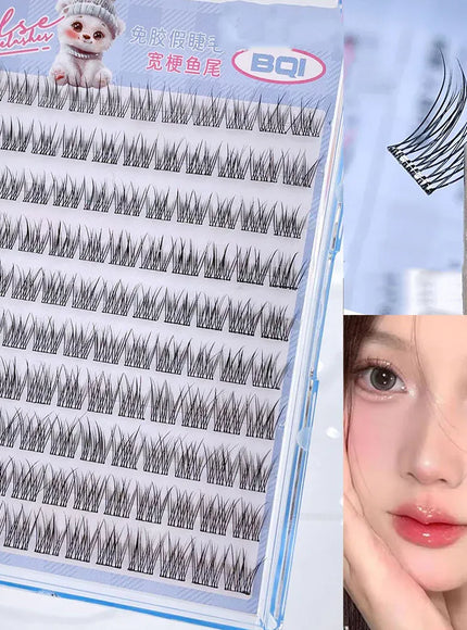 KissICON B7694 KissIcon False Eyelashes 10-12mm C Curl - Self