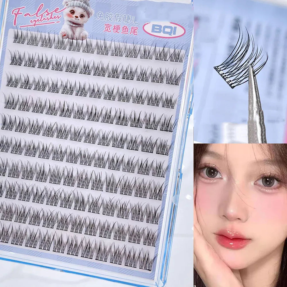 KissICON B7694 KissIcon False Eyelashes 10-12mm C Curl - Self