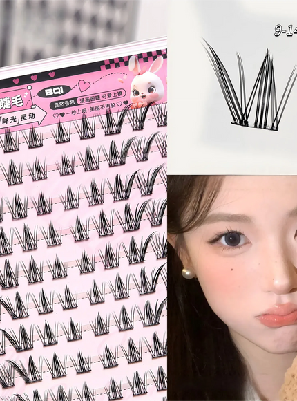 KissICON B7785 KissIcon False Eyelashes 10-12mm C Curl - Self