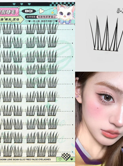 KissICON B7786 KissIcon False Eyelashes 10-12mm C Curl - Self