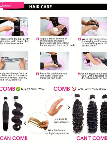 KissIcon Loose Wave Hair Bundles - Unprocessed Virgin