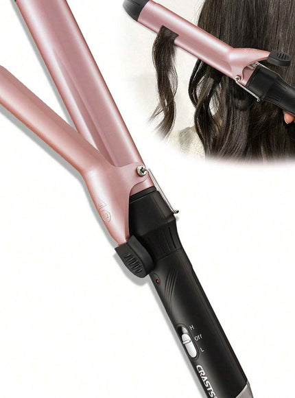 CRASTS CRASTS Star Maker 32Mm Large Barrel Curling Iron, Suitable for Creating Big Curls, Outward or Inward, One-Touch Switch HC-032, Convenient to Carry for Home or Travel Hairstyling