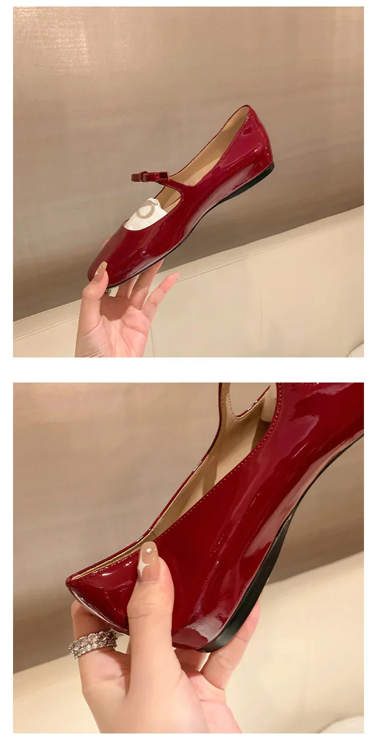 KissICON Ballet Flats Shoes for Women's Spring Autumn Women's