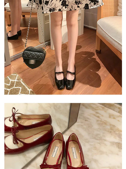KissICON Ballet Flats Shoes for Women's Spring Autumn Women's