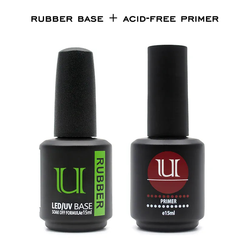 KissICON base and primer KissIcon Gel Polish Set Base Coat For Nails