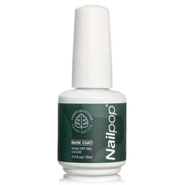KissICON Base coat 15ml Nailpop 10ml Rubber Base Gel Top Coat Soak