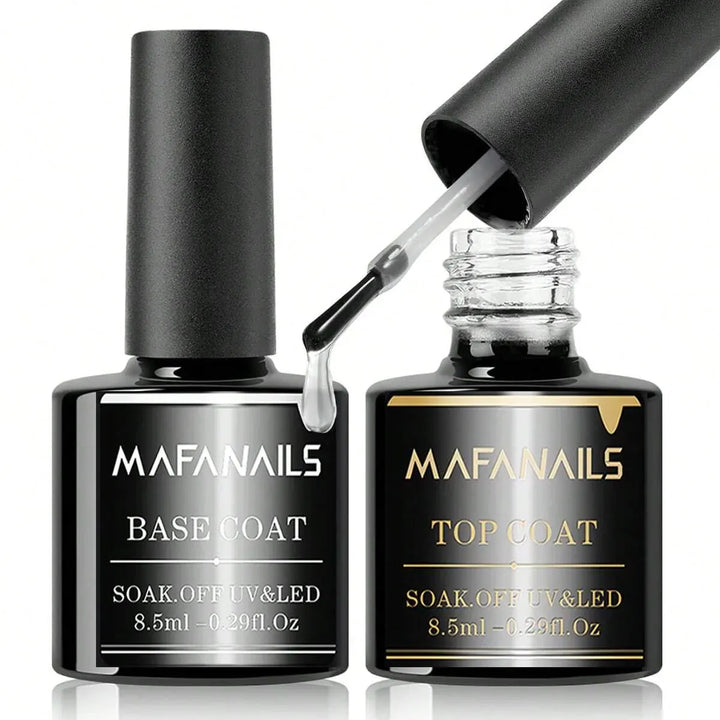 KissIcon Gel Base Top Coat Set 8.5ml -