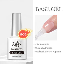 KissICON Base Gel-HOT KissIcon Born Pretty Base and Top Coat Gel