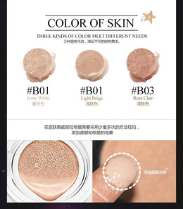 KissICON BB Air Cushion Foundation CC Cream Concealer Waterproof