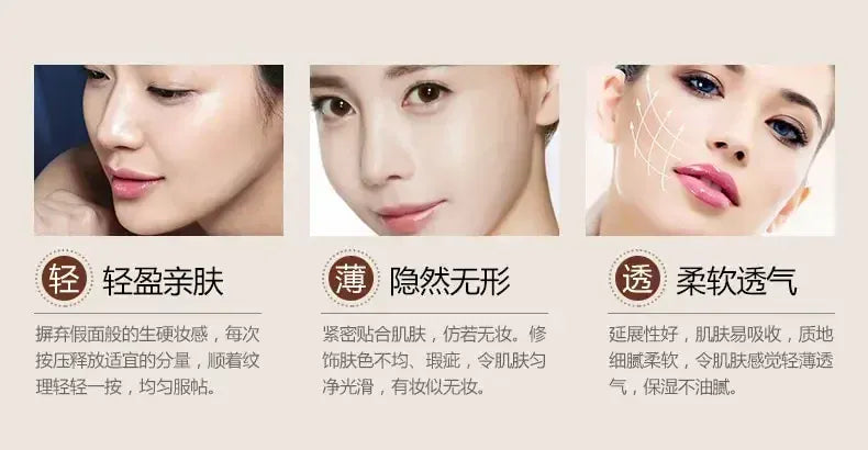 KissICON BB Air Cushion Foundation CC Cream Concealer Waterproof