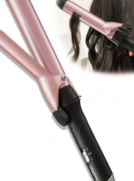 CRASTS CRASTS Star Maker 32Mm Large Barrel Curling Iron, Suitable for Creating Big Curls, Outward or Inward, One-Touch Switch HC-032, Convenient to Carry for Home or Travel Hairstyling