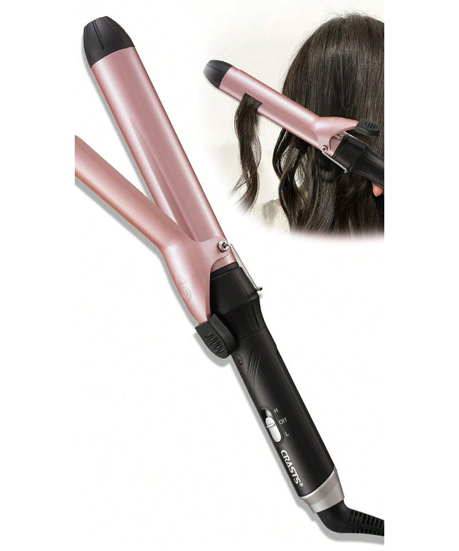 CRASTS CRASTS Star Maker 32Mm Large Barrel Curling Iron, Suitable for Creating Big Curls, Outward or Inward, One-Touch Switch HC-032, Convenient to Carry for Home or Travel Hairstyling
