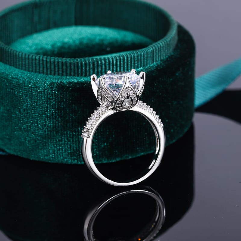 KissICON 💋 Beautiful S925 Silver Ring For Women- AAAA Zircon Sparkle