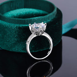 KissICON 💋 Beautiful S925 Silver Ring For Women- AAAA Zircon Sparkle