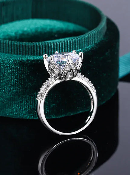 KissICON 💋 Beautiful S925 Silver Ring For Women- AAAA Zircon Sparkle