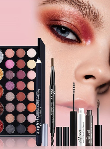 KissICON Beginners Complete Eyeshadow Makeup Kit