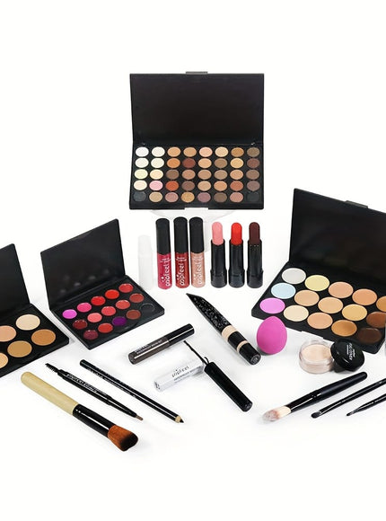 KissICON Beginners Complete Eyeshadow Makeup Kit