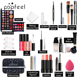 KissICON Beginners Complete Eyeshadow Makeup Kit