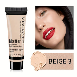 KissICON Beige-3 Missrose Flawless Matte Full Coverage Waterproof