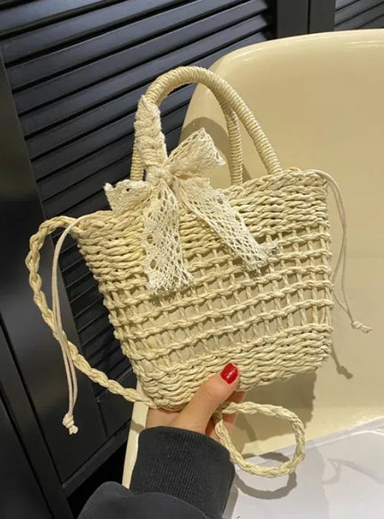 KissICON Beige Forest Small Fresh Woven Women's Fashionable Lace
