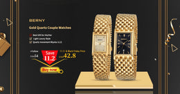 KissICON BERNY Women Watch Ladies Quartz Roman Numerals Day Top Calendar Watches Sapphire Glass Solid Steel Strap Women Wristwatch