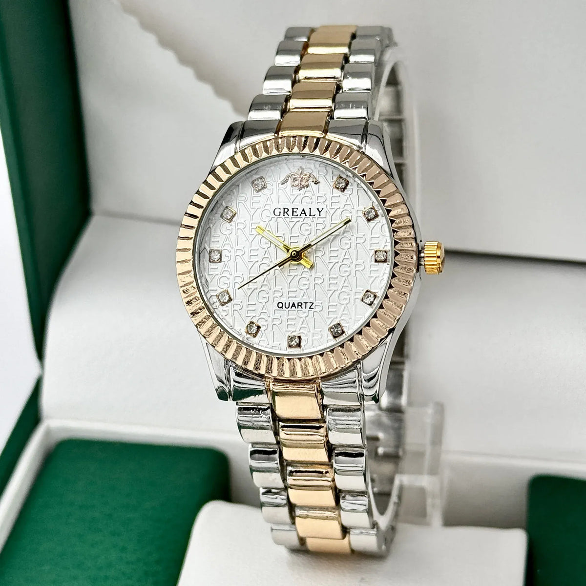 KissICON Between gold 💋 Ladies Watch Light Luxury Gold Stainless Steel