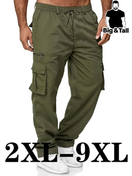 KissICON Big  Tall Mens Comfortable Work Pants