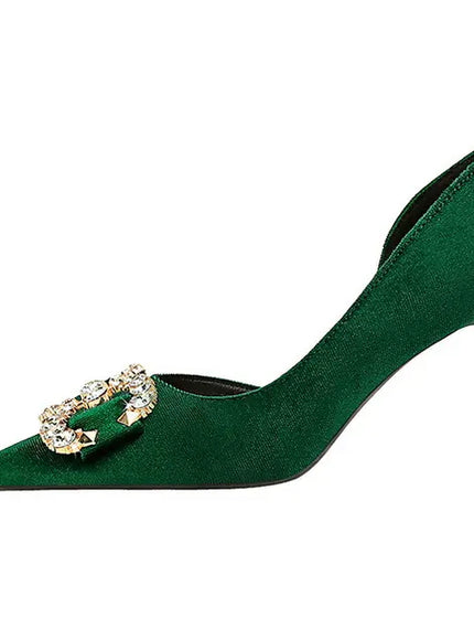 KissICON BIGTREE Party Pumps 7cm Thin High Heels Western