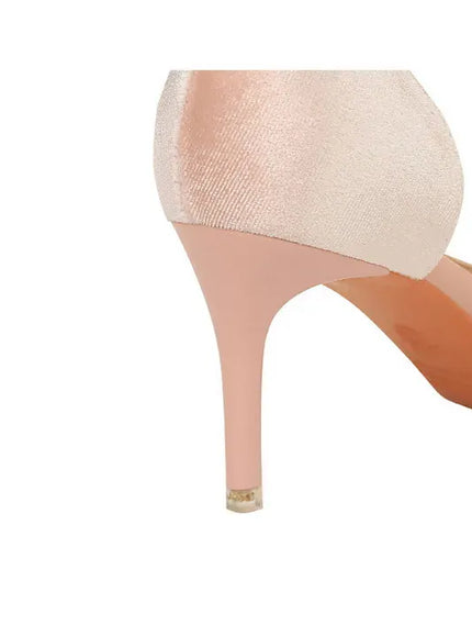 KissICON BIGTREE Party Pumps 7cm Thin High Heels Western