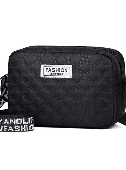 KissICON BJ1463black Women's Shoulder Plain Adjustable Crossbody – Strap