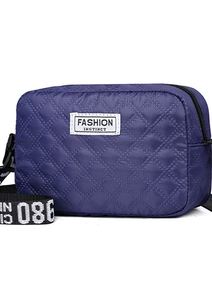 KissICON BJ1463blue Women's Shoulder Plain Adjustable Crossbody – Strap