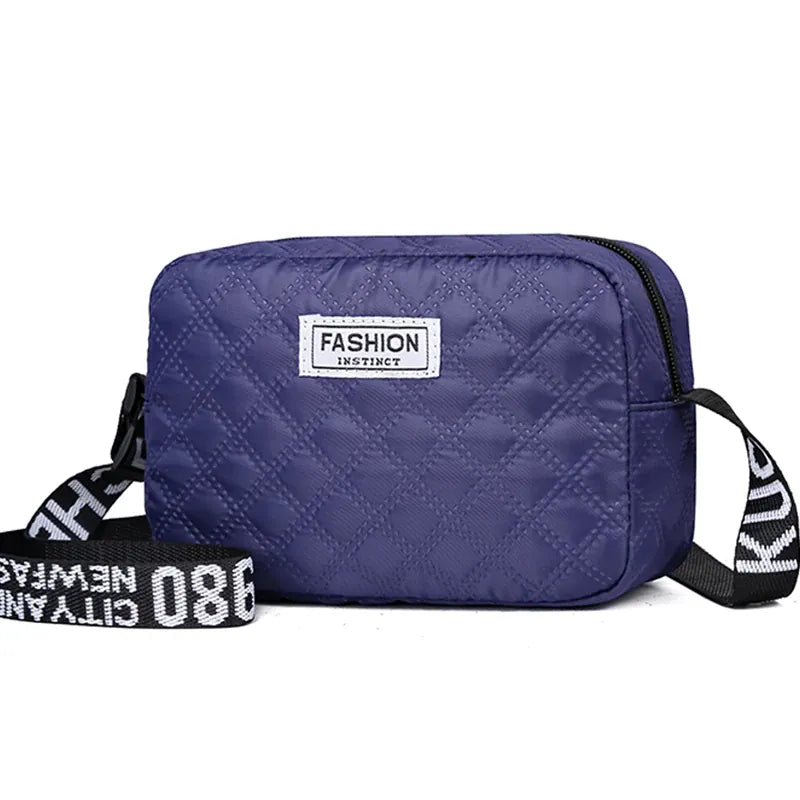 KissICON BJ1463blue Women's Shoulder Plain Adjustable Crossbody – Strap