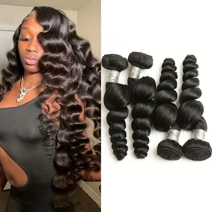KissIcon Loose Wave 4 Bundles - 100 Percent