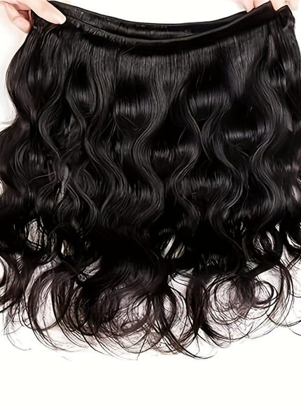 KissICON Black / 10 12 14 KissIcon Brazilian Body Wave Hair Bundles - Natural