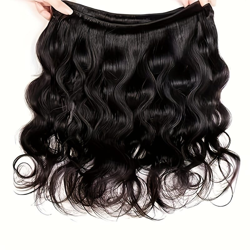 KissICON Black / 10 12 14 KissIcon Brazilian Body Wave Hair Bundles - Natural