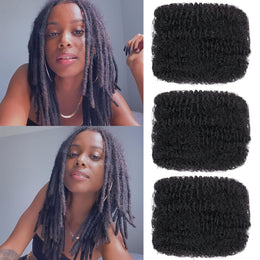 KissICON Black / 10inch KissIcon Afro Kinky Curly Hair 16 Inch -