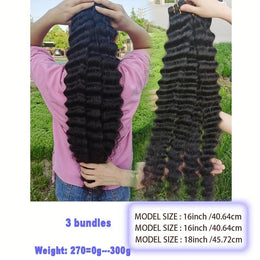 KissICON Black / 16 16 18 KissIcon Arietis Loose Deep Wave Bundles - Color