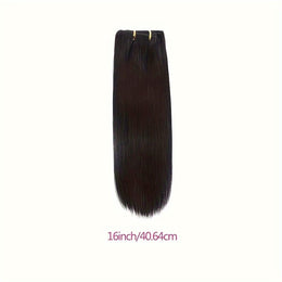 KissICON Black / 16inch KissIcon Straight Clip In Hair Extensions - Unprocessed