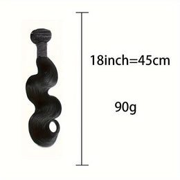 KissICON Black / 18inch KissIcon Body Wave Hair Bundles - Virgin Soft