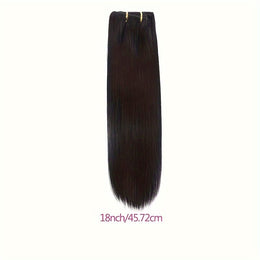 KissICON Black / 18inch KissIcon Straight Clip In Hair Extensions - Unprocessed