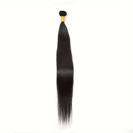 KissICON Black / 1PC 28 KissIcon Brazilian Straight Hair Bundles 12-26in - Natural