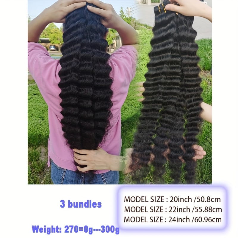 KissICON Black / 20 22 24 KissIcon Arietis Loose Deep Wave Bundles - Color
