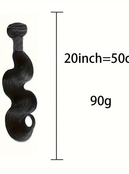 KissICON Black / 20inch KissIcon Body Wave Hair Bundles - Virgin Soft