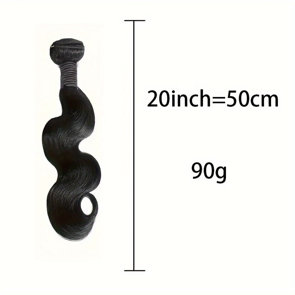 KissICON Black / 20inch KissIcon Body Wave Hair Bundles - Virgin Soft