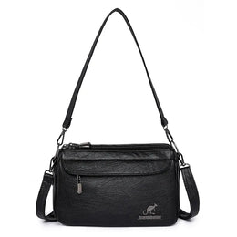 KissICON black / 27cm10cm16cm Handbag – Trend Vintage Shoulder