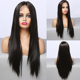 KissICON Black / 28inch Kissicon 28 Inch Ombre Wig Heat
